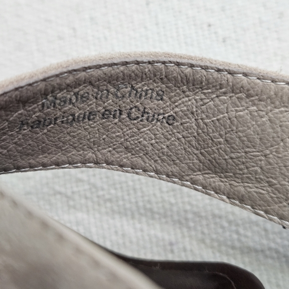 Jeffrey Campbell Flip-Side Sandal Womens Size 8.5 Tan Suede - Picture 8 of 8